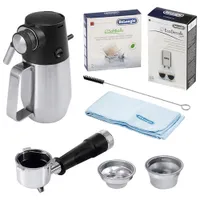 De'Longhi La Specialista Maestro Manual Espresso Machine with Frother & Coffee Grinder - Stainless Steel