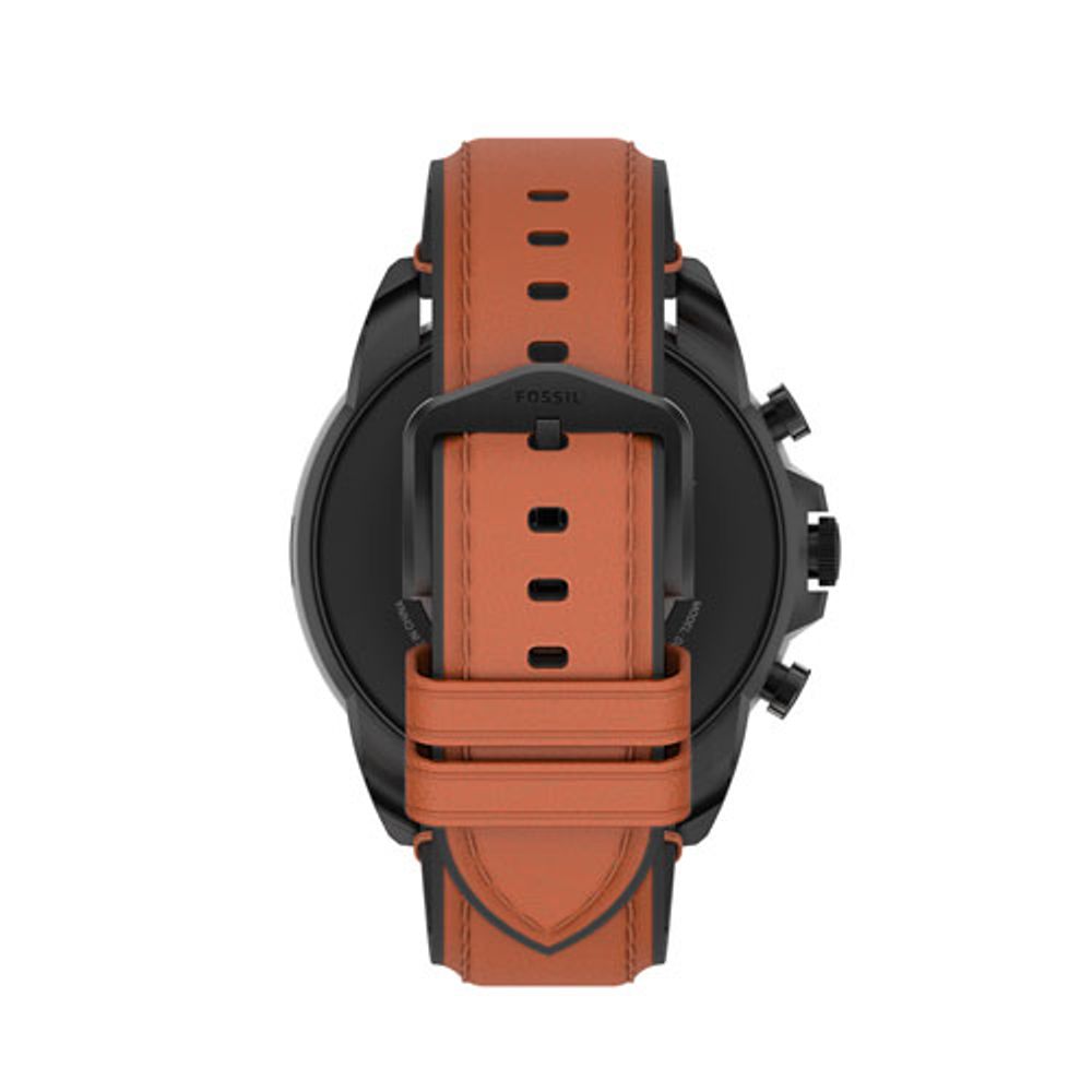 Fossil Gen 6 44mm Smartwatch with Heart Rate Monitor - Brown