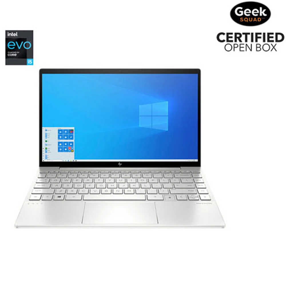 Open Box - HP ENVY 13.3" Laptop - Natural Silver (Intel Core i5-1135G7/512GB SSD/8GB RAM/Windows 10)