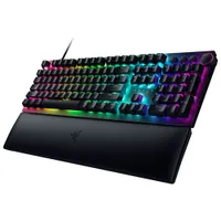 Razer Huntsman V2 Full Backlit Mechanical Clicky Purple Optical Ergonomic Gaming Keyboard