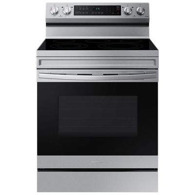 Samsung 30" 6.3 Cu. Ft. Electric Air Fry Range (NE63A6511SS) - Stainless - Open Box