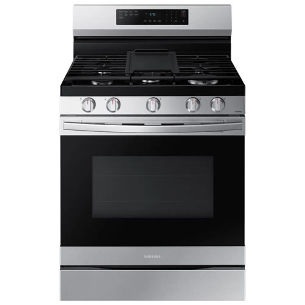 Samsung 30" 6.0 Cu. Ft. Gas Air Fry Range (NX60A6511SS) -Stainless -Open Box -Perfect Condition