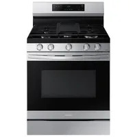 Samsung 30" 6.0 Cu. Ft. Gas Air Fry Range (NX60A6511SS) -Stainless -Open Box -Perfect Condition