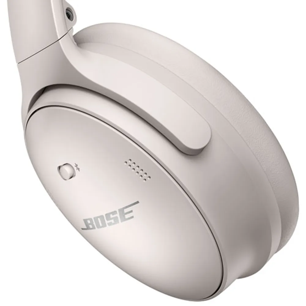 Bose QuietComfort 45 Over-Ear Noise Cancelling Bluetooth Headphones - White Smoke