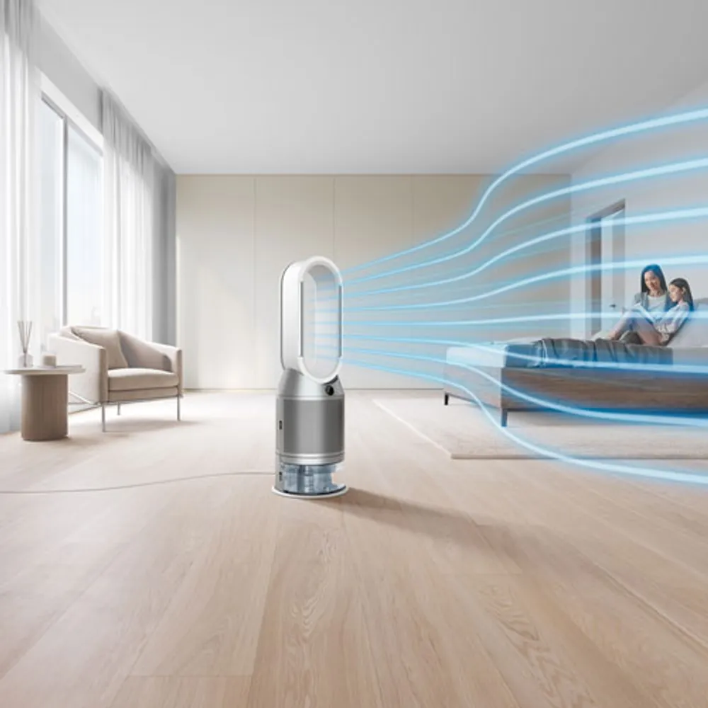 Dyson PH03 Purifier Humidify + Cool Air Purifier with HEPA Filter - White/Silver