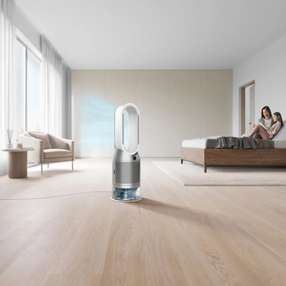 Purificateur d'air Purifier Humidify + Cool PH03 de Dyson avec filtre HEPA - Blanc/Argenté