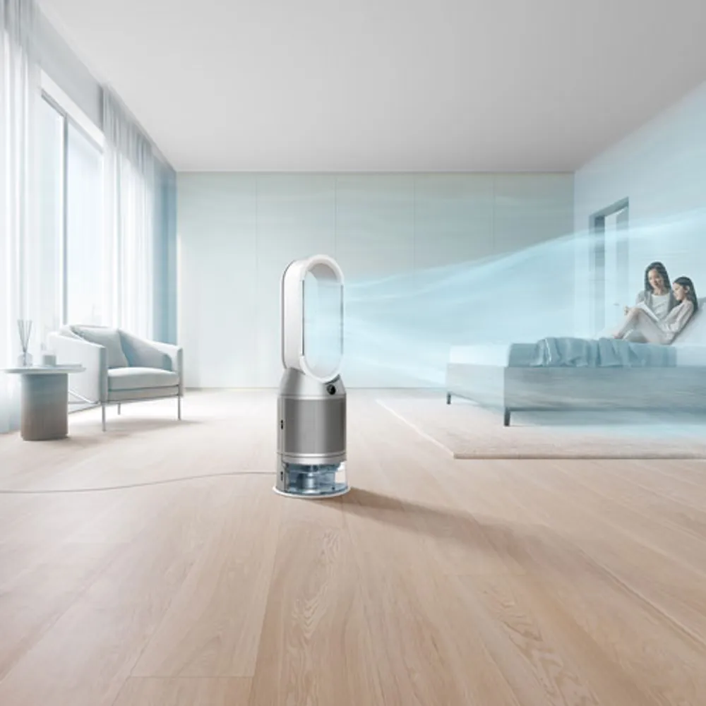 Dyson PH03 Purifier Humidify + Cool Air Purifier with HEPA Filter - White/Silver