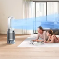 Purificateur d'air Purifier Humidify + Cool PH03 de Dyson avec filtre HEPA - Blanc/Argenté