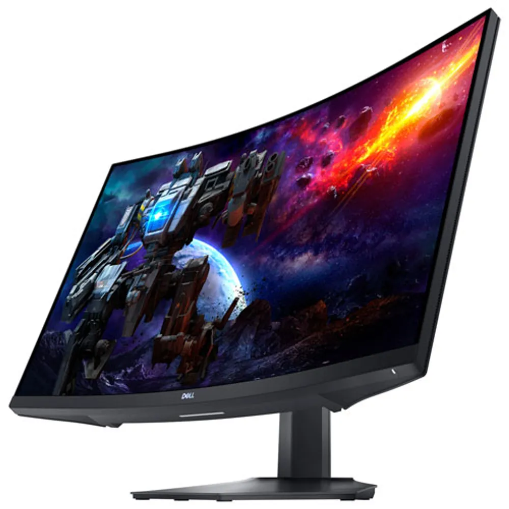 Moniteur de jeu incurvé DEL AV WQHD 1440p GTG 2 ms 165 Hz 31,5 po FreeSync Dell (S3222DGM) - Noir