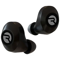 Écouteurs boutons 100 % sans fil à isolation sonore The Everyday de Raycon - Noir carbone