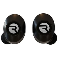 Écouteurs boutons 100 % sans fil à isolation sonore The Everyday de Raycon - Noir carbone