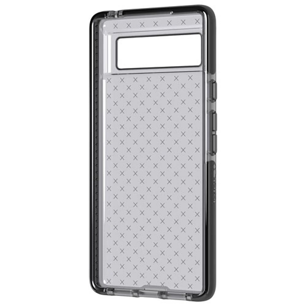 Étui souple ajusté Evo Check de tech21 pour Pixel 6 - Fumé/Noir