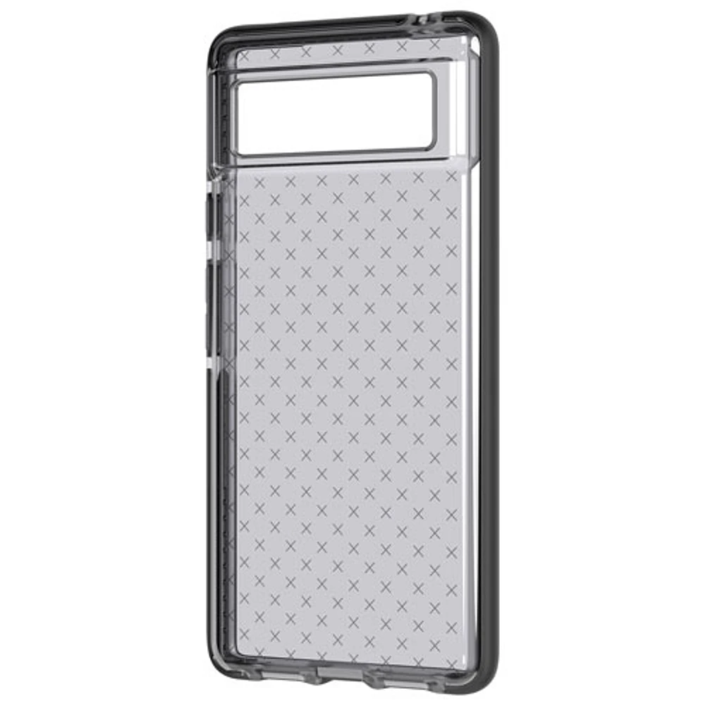 Étui souple ajusté Evo Check de tech21 pour Pixel 6 - Fumé/Noir