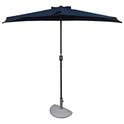 Island Umbrella Lanai ft. Half Patio Free-Standing Umbrella