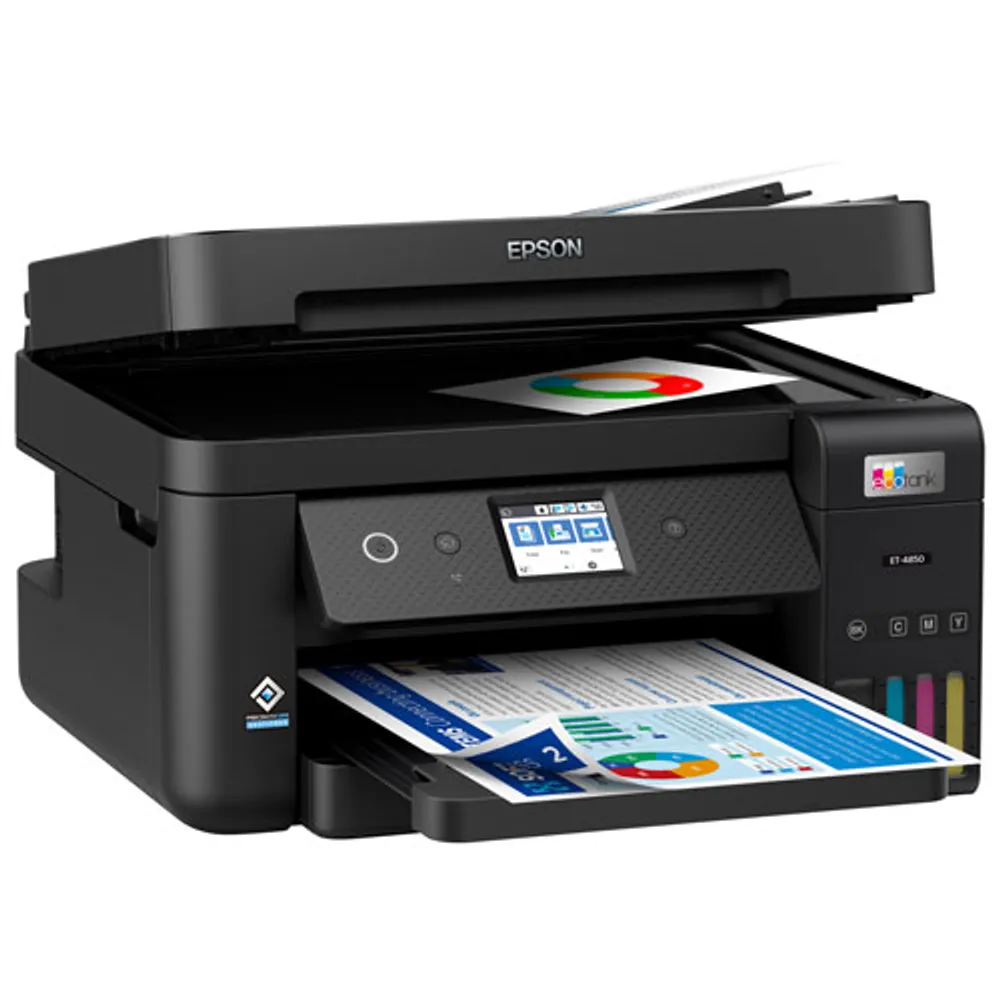 Epson EcoTank ET-4850 Wireless All-In-One Supertank Inkjet Printer