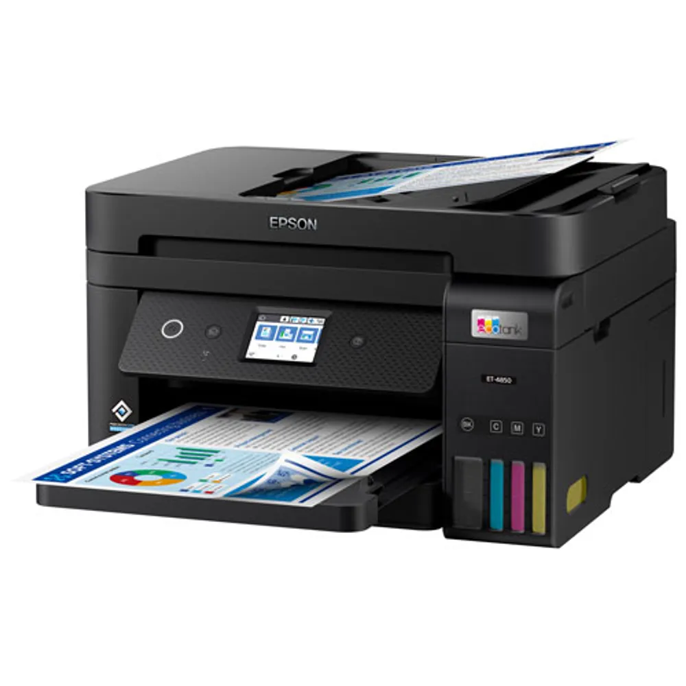 Epson EcoTank ET-4850 Wireless All-In-One Supertank Inkjet Printer