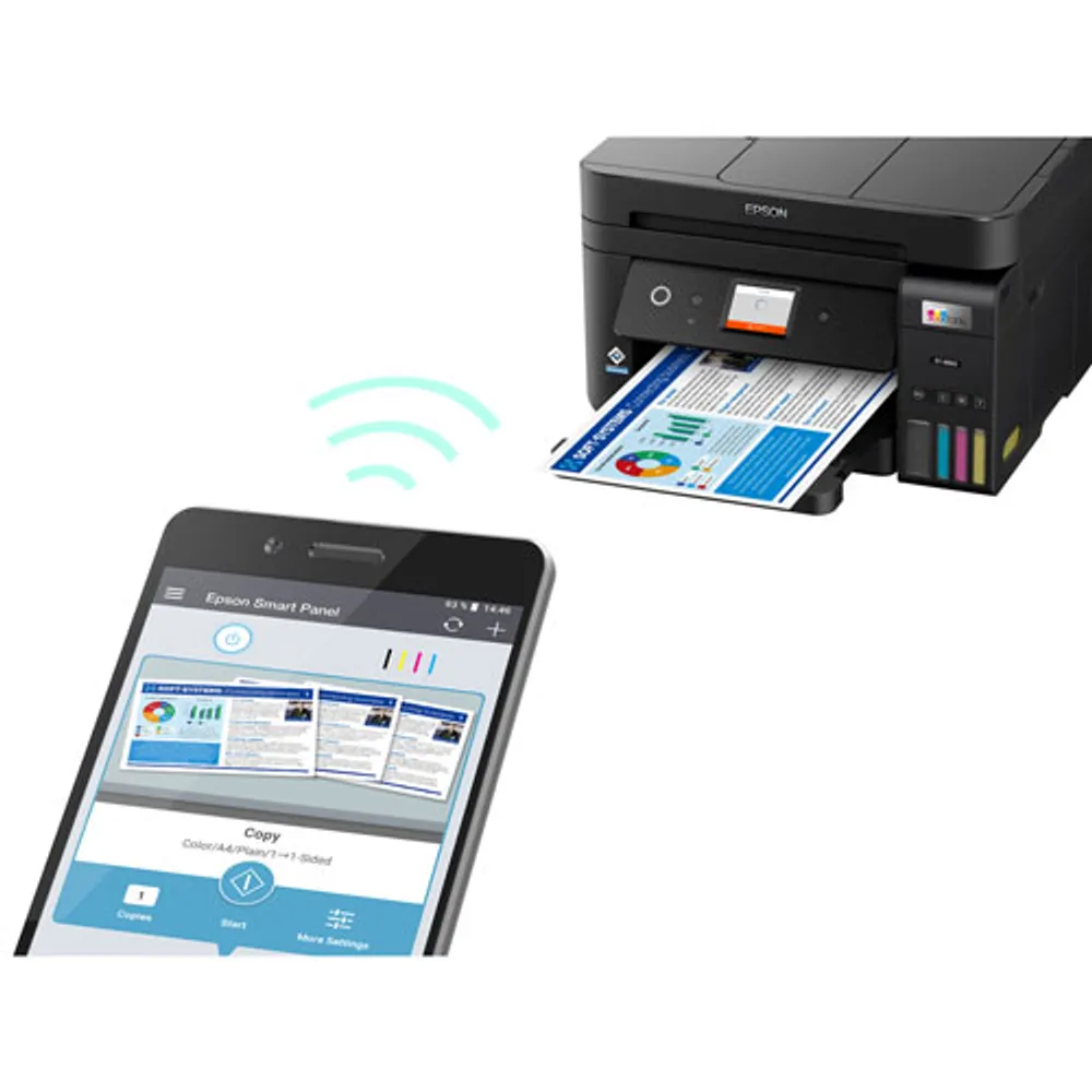 Epson EcoTank ET-4850 Wireless All-In-One Supertank Inkjet Printer