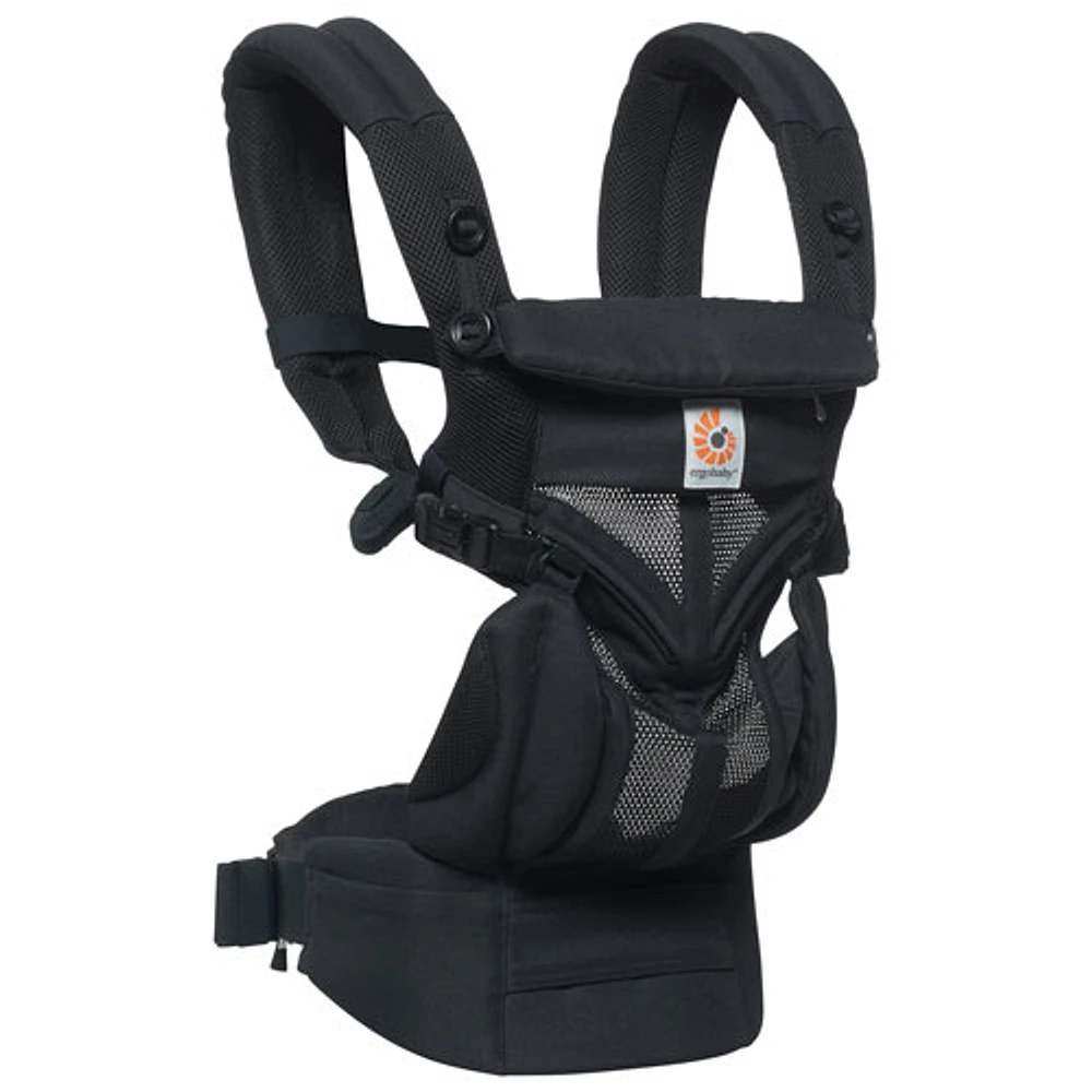 Ergobaby Omni 360 Cool Air Mesh Four Position Baby Carrier - Onyx Black