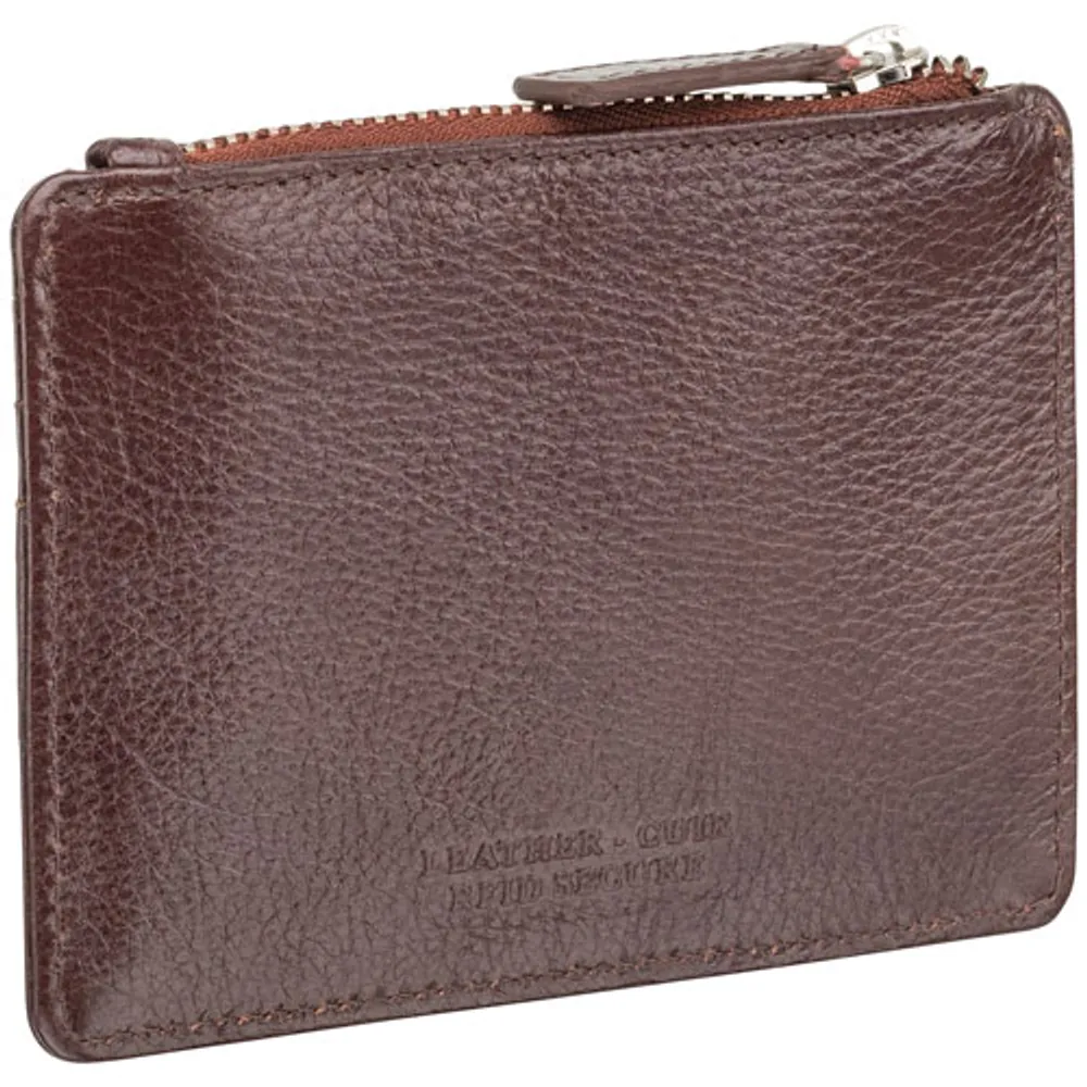 Mancini Equestrian2 RFID Genuine Leather Bi-fold Card Case