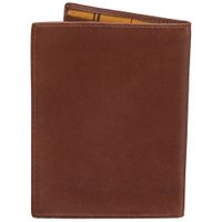 Mancini Casablanca RFID Genuine Leather Bi-fold Passport Cover