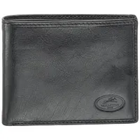 Mancini Equestrian2 RFID Genuine Leather Bi-fold Wallet