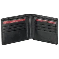 Mancini Equestrian2 RFID Genuine Leather Bi-fold Wallet