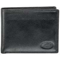 Mancini Equestrian2 RFID Genuine Leather Bi-fold Wallet with Coin Pocket (52955