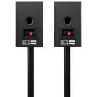 Polk Audio Monitor XT15 150-Watt Bookshelf Speaker - Pair - Midnight Black