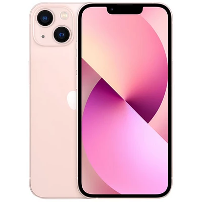 iPhone 13 de 128 Go d'Apple offert par TELUS - Rose - Financement mensuel