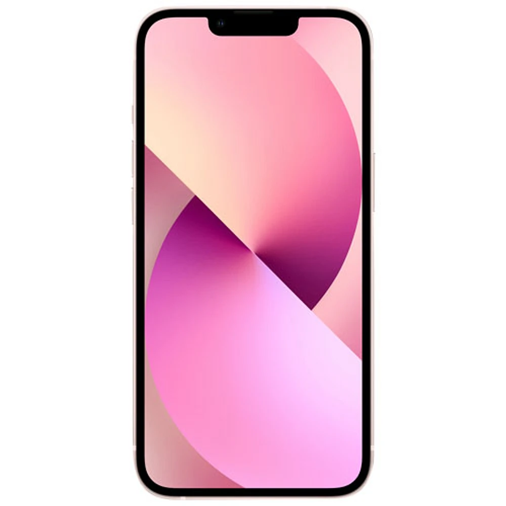 iPhone 13 de 128 Go d'Apple offert par TELUS - Rose - Financement mensuel