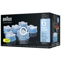Braun Clean & Renew Replacement Cartridge - 6-Pack