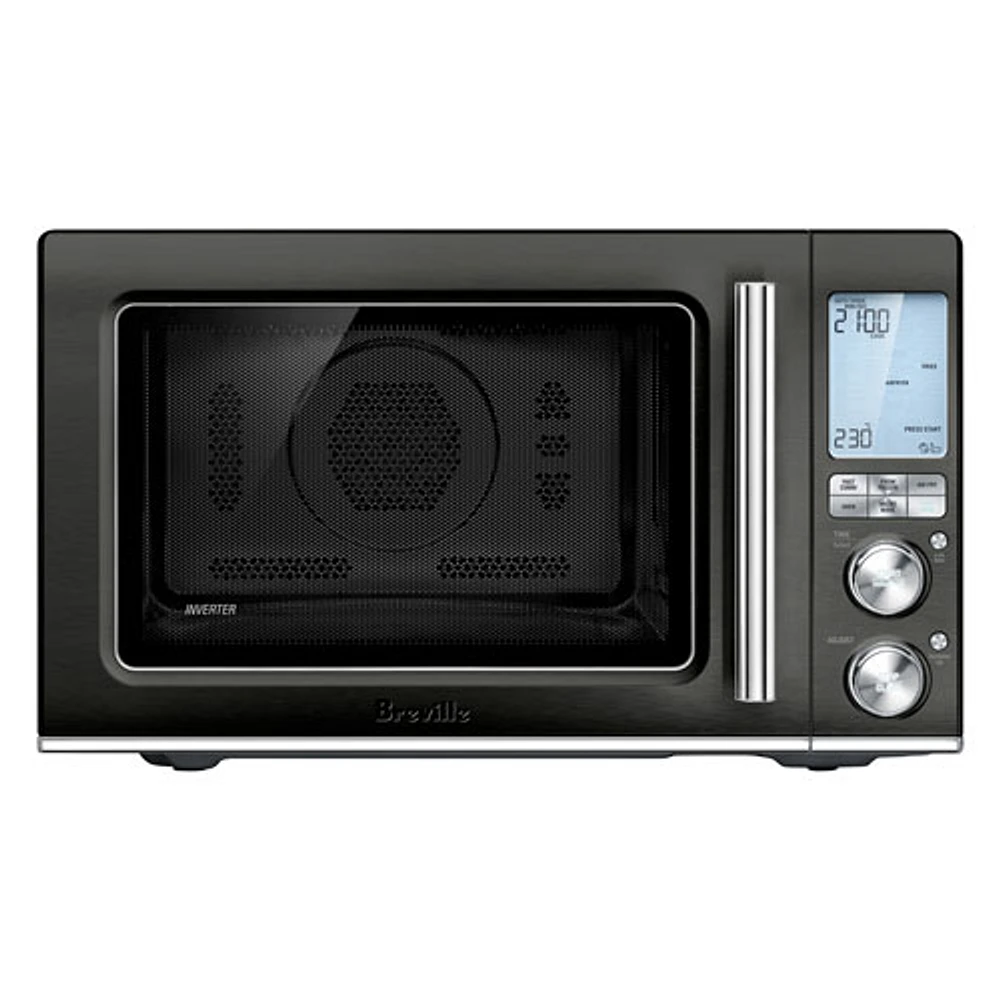 Breville Combi Wave 3-in-1 Convection Microwave w/ Air Fryer - 1.1 Cu. Ft – Black Stainless Steel