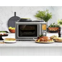 Breville Combi Wave 3-in-1 Convection Microwave w/ Air Fryer - 1.1 Cu. Ft – Black Stainless Steel