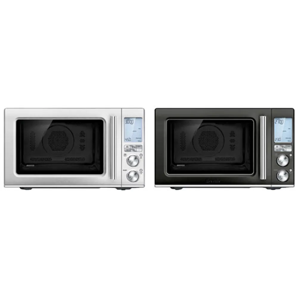 Breville Combi Wave 3-in-1 Convection Microwave w/ Air Fryer - 1.1 Cu. Ft – Black Stainless Steel