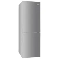 Frigidaire 24" 11.5 Cu Ft Bottom Freezer Refrigerator with LED Lighting (FRBG1224AV) -Stainless Steel