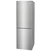 Frigidaire 24" 11.5 Cu Ft Bottom Freezer Refrigerator with LED Lighting (FRBG1224AV) -Stainless Steel