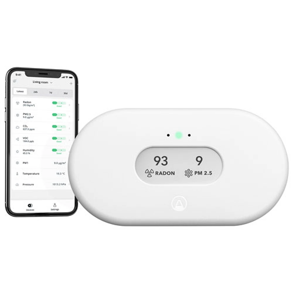 Airthings View Plus Air Quality Monitor