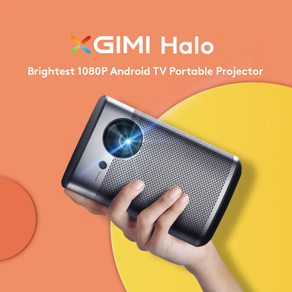 XGIMI Halo+  Full HD, 900 ANSI Lumen Portable Projector