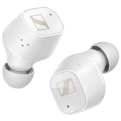 Sennheiser CX Plus In-Ear Noise Cancelling True Wireless Earbuds - White