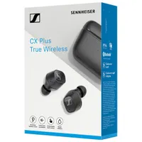 Sennheiser CX Plus In-Ear Noise Cancelling True Wireless Earbuds - Black