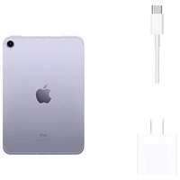 Apple iPad mini 8.3" 64GB with Wi-Fi & 5G (6th Generation) - Purple