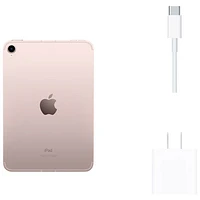 Apple iPad mini 8.3" 64GB with Wi-Fi & 5G (6th Generation) - Pink