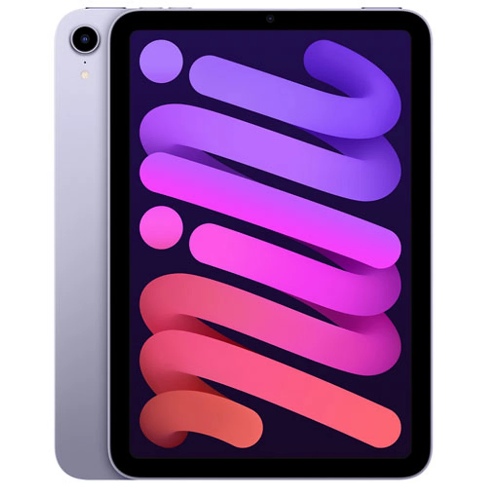 Apple iPad mini 8.3" 64GB with Wi-Fi (6th Generation) - Purple