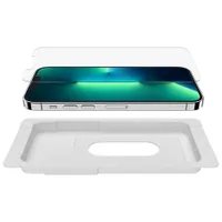 Belkin UltraGlass AntiMicrobial Screen Protector for iPhone 14 Plus/13 Pro Max with Installation Tray