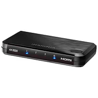 Commutateur HDMI 4K à 3 ports d'Insignia - Noir - Exclusivité Best Buy