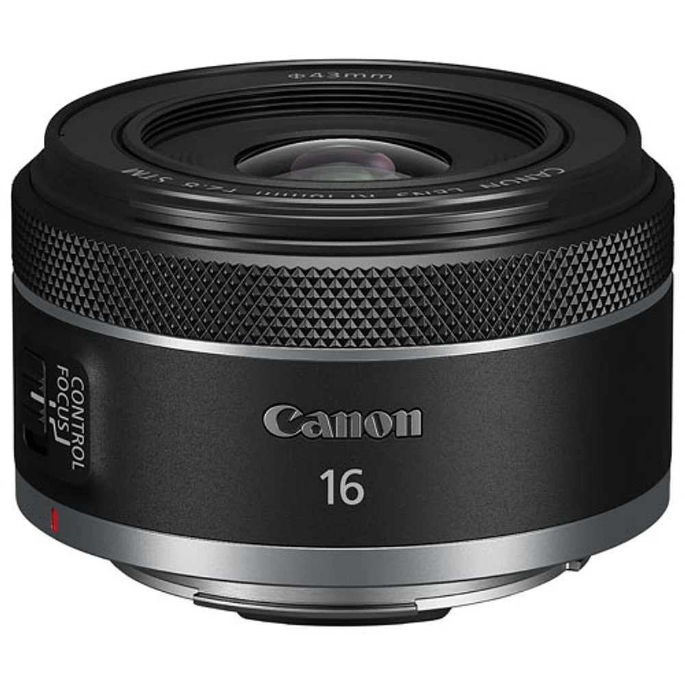 Objectif STM RF 16mm f/2,8-22 de Canon - Noir