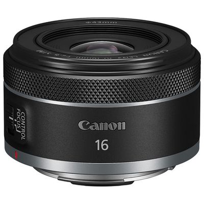 Canon RF 16mm f/2.8-22 STM Lens - Black