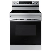 Cuisinière électrique autonome 30 po de Samsung (NE63A6111SS) - Inox - BO - Parfait état