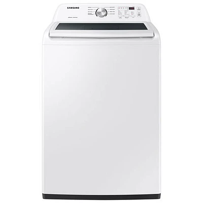 Laveuse à chargement par le haut de 5,0 pi³ de Samsung (WA44A3205AW) - Blanc - BO