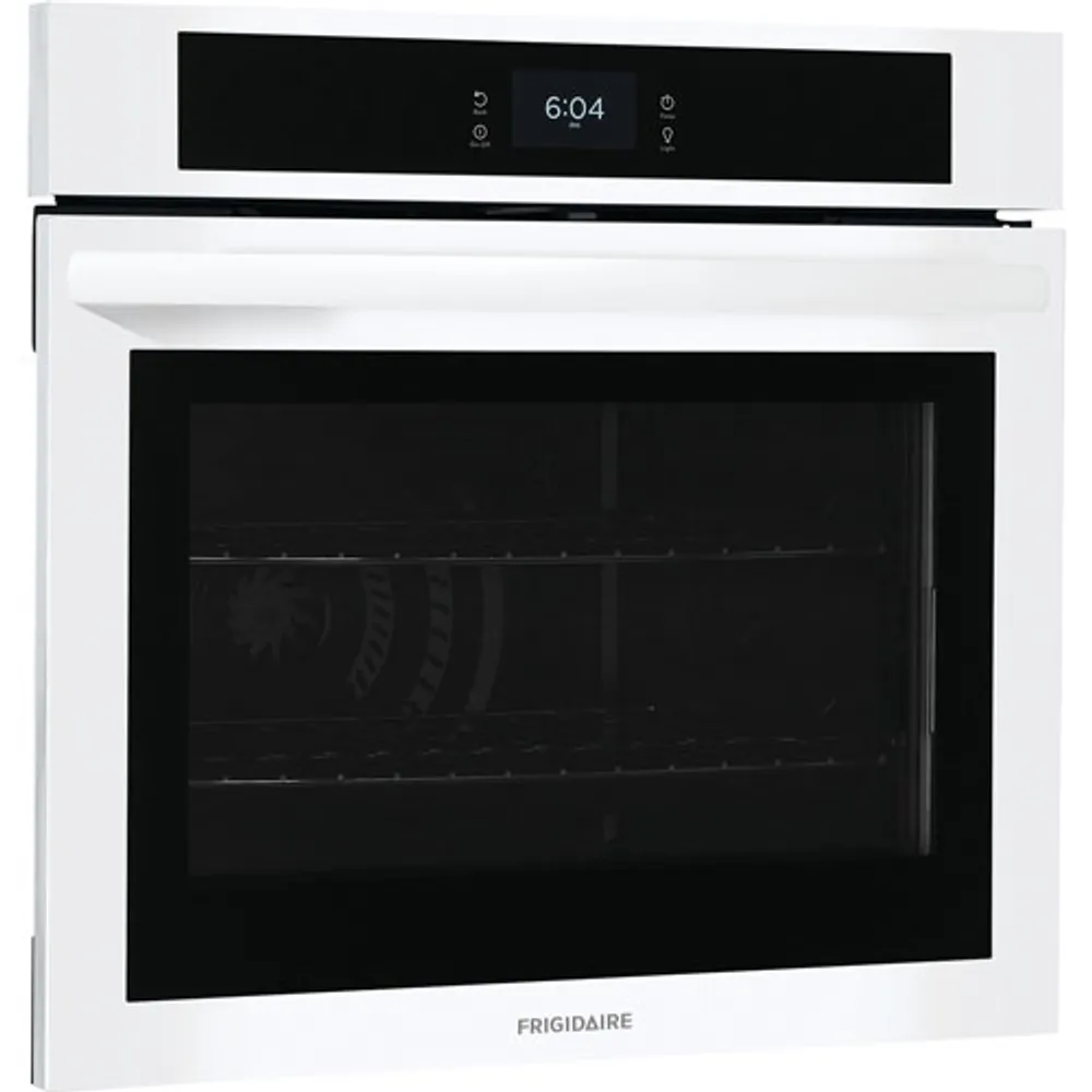 Frigidaire 30" 5.3 Cu. Ft. Combination Self-Clean Electric Wall Oven (FCWS3027AW) - White